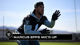 Marcus Epps Mic’d Up for ‘Real Sound Football’ at 2023 Minicamp  Raiders  NFL [upl. by Westlund]