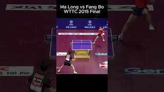 Best moment of Ma Long vs Fang Bo [upl. by Daffodil]