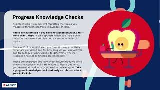 McGraw Hill ALEKS Progress Knowledge Checks [upl. by Anatniuq]