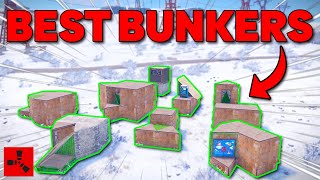 12 BEST Bunker Base Designs in Rust 2024  Rust Guide [upl. by Chambers]