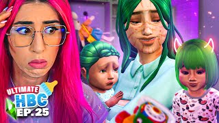 La maison de lenfer jen peux plus  ULTIMATE 100 BABY CHALLENGE EP25 🍼  SIMS 4 [upl. by Placida]