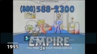 1995 Empire Today Commercial Ad End Tag With Various Jingles empiretoday [upl. by Comfort]