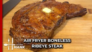 Air Fryer Boneless Ribeye Steak [upl. by Anat375]