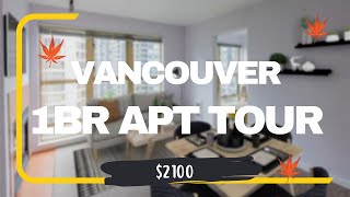 Heres what 2100 rent gets you in Vancouver in 2023  Apartment tour [upl. by Naihtsirc]