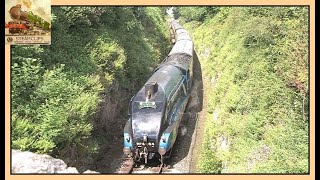 Dramatic Rescue of The Torbay Express 4464 60019 Bittern 19th Aug 2012 [upl. by Ymmat]