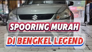 Spooring Ban Suzuki SX4 RC1  Toko Ban Legend di Pondok Gede [upl. by Fife]