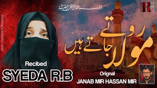 MOLA ع Roty Jaty hain  must listen  Syeda RB [upl. by Dannye]