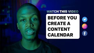 Before You Create Your Content Calendar WATCH THIS [upl. by Fessuoy]