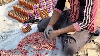 How its made mini crackers in the factory  matches patakha [upl. by Esya]