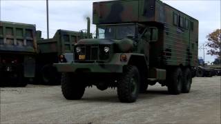 M820 6x6 5 Ton Military Truck Expansible Van [upl. by Hudgens318]