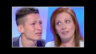 C’è posta per te cristian cerca la madre che lo ha abbandonato ma lei lo respinge  tgcom24 [upl. by Annaiel]