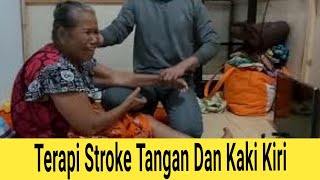 Terapi stroke tangan dan kaki kiri pijatpalopo [upl. by Saunder]