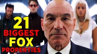 21 Biggest Fox Properties Being Acquired by Disney [upl. by Vere]