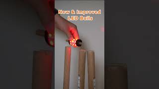 Zing Led Cricket bail slowmo shorts [upl. by Ansilme]