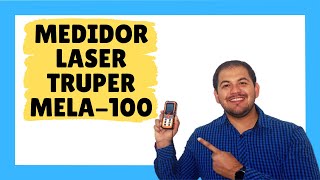 ¡Aprende a Usar un Medidor Láser 🟠TRUPER MELA100 [upl. by Dygall29]