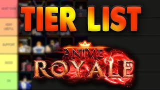 RELEASE Anime Royal Tier List  Who You Should Summon For New Player Tier List [upl. by Jojo]