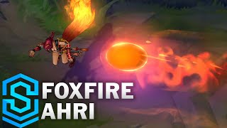 Foxfire Ahri 2020 Skin Spotlight  League of Legends [upl. by Nnylrats742]