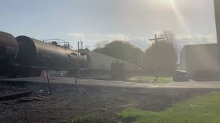 NS 14Z with the Jersey Central heritage unit 42824 [upl. by Yenettirb479]