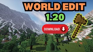 How to Install WorldEdit in Minecraft 120 [upl. by Hardej]