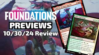 Foundations Has PILES of AMAZING Cards  MTG Previews Spoilers [upl. by Ail]