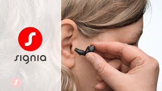 How to insert and remove Active Pro IX  Signia Hearing Aids [upl. by Caputto]