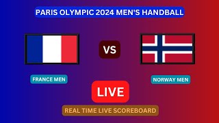 France Vs Norway LIVE Score UPDATE Today Men’s Handball Round 2 2024 Paris Olympic Match Jul 29 2024 [upl. by Aratehs]