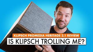 Best Desktop Speaker System KLIPSCH ProMedia Heritage 21 REVIEW [upl. by Edea]