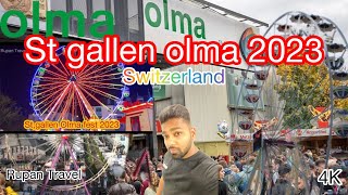 sommer Olma fest stgallen 2023 Switzerland Full 4k tamil swiss vlog [upl. by Amitarp]