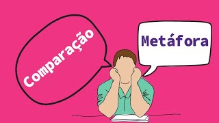 O que é Metáfora e Comparação  Figuras de Linguagem  Aprenda de uma vez I Português Online [upl. by Avictor]