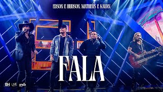 Edson amp Hudson MatheusEKauan  Fala DVD Foi Deus [upl. by Nareht]