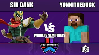 Tripoint Smash 255  Winners Semifinals  Sir DankCaptain Falcon Vs YonnitheduckSteve [upl. by Edaw]