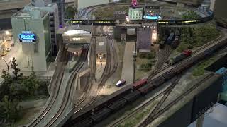 n scale model train layout [upl. by Niattirb892]