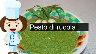 Pesto di rucola  Ricetta Fatto in casa [upl. by Snah4]