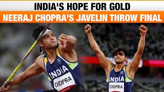 LIVE  Indias Hope for Gold Neeraj Chopras Javelin Throw Final at Paris Olympics  News9 [upl. by Ahsinor]