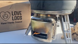 How to use the Wood Burner 20 for the Gozney Roccbox [upl. by Yelroc961]