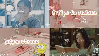 How to reduce and cope with exam stress Tips to reduce stress with some kdrama amp cdrama clips [upl. by Ahsinyt]