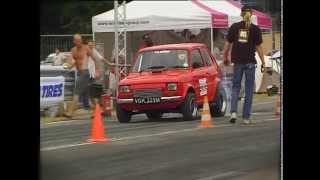 Fiat 126 V8 vs VW Golf Turbo [upl. by Letnuahs]