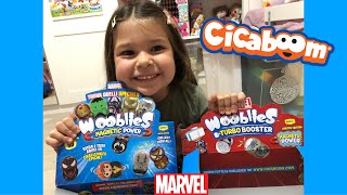 Wooblies Magnetic Power personaggi MARVEL Novità di Cicaboom 🤩 [upl. by Norrahs]