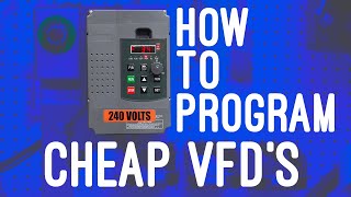 How to Configure your new VFD [upl. by Harehs]