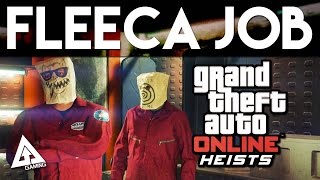 GTA 5 Heists Gameplay Part 1  The Fleeca Job Walkthrough GTA Online Heists [upl. by Tabor]