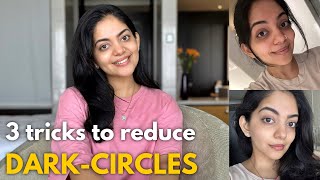 3 Tricks to Reduce UnderEye Dark Circles  Ahaana Krishna [upl. by Atniuq8]