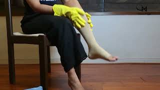 How To Use The Sigvaris Doff N Donner  Donning Aid For Compression Stockings [upl. by Ained485]