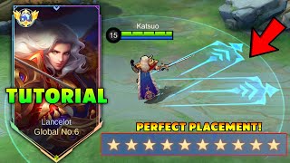 TOP SUPREME LANCELOT 80 WINRATE SECRET TRICK FULL TUTORIAL 2024  EXPLAINED TUTORIAL [upl. by Sackman]