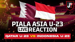 🔴 QATAR U23 VS INDONESIA U23  AFC U23 ASIAN CUP  LIVE REACTION [upl. by Sairtemed]