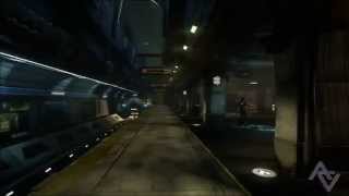 Star Citizen Sneak Preview of Planet City and Subway [upl. by Letnwahs620]