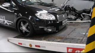 Fiat Linea sendo tunado [upl. by Sudbury]