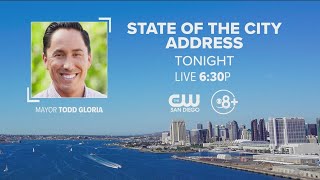 San Diego Mayor Todd Gloria delivers 2024 State of the City address [upl. by Ahgiela69]