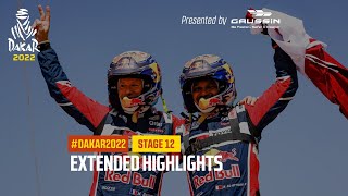 Extended highlights of the day presented by Gaussin  Stage 12  Dakar2022 [upl. by Ferdinand]