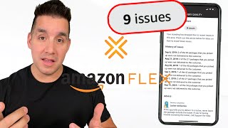 I Was Almost DEACTIVATED From Amazon Flex AVOID These Mistakes [upl. by Ynottirb]