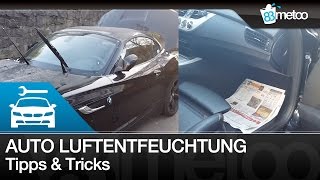 Auto Luftentfeuchtung selber machen  Auto Luftentfeuchter  Autoscheiben beschlagen von innen [upl. by Llennod]